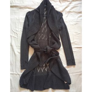 Willow and Clay Cardigan With Tie